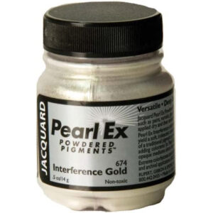 Jacquard - Pearl Ex - Mica Pigment - Interference Gold (3/4oz)