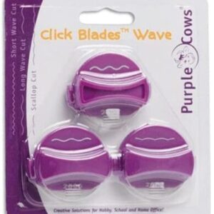 Purple Cows - Click Blade Replacement Cartridges - Wave Pack