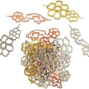 Purple Cows - Decorative Pin Set - Summer Daisies (20 Pieces)