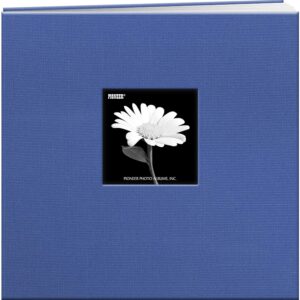 Pioneer - Fabric Frame Scrapbook - Sky Blue (12" x 12")