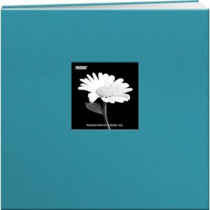 Pioneer - Fabric Frame Scrapbook - Turquoise (12" x 12")