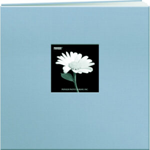 Pioneer - Fabric Frame Scrapbook - Baby Blue (12" x 12")