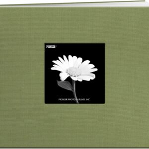 Pioneer - Fabric Frame Scrapbook - Sage Green (8" x 8")