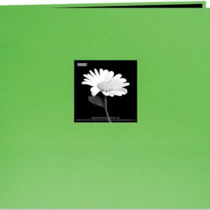 Pioneer - Fabric Frame Scrapbook - Lime ( 8" x 8")