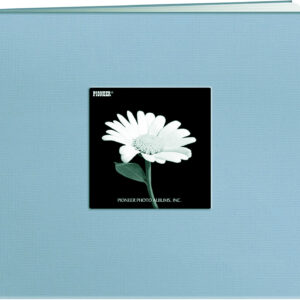 Pioneer - Fabric Frame Scrapbook - Baby Blue (8" x 8")