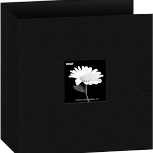 Pioneer - Fabric 3-Ring Binder - Black (8.5" x 11")