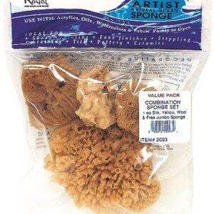 Royal & Langnickel - Natural Ocean Sponges - Combination Pack
