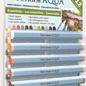 Spectrum Noir - Aqua Marker Set - Essentials 12 Pack