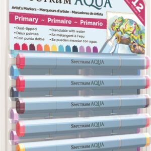 Spectrum Noir - Aqua Marker Set - Primary 12 Pack