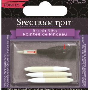 Spectrum Noir - Replacement Brush Nibs (3 Pieces)