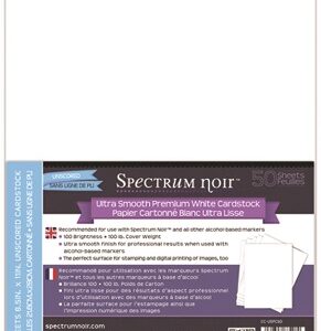 Spectrum Noir - Ultra Smooth Premium Cardstock (50 Sheets)
