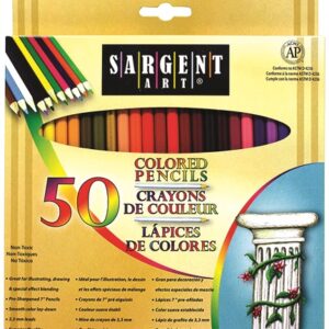Sargent Art - Colored Pencils (50 Colors)