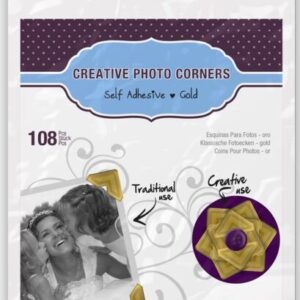 3L - Creative Photo Corners - Gold (108 Pieces)