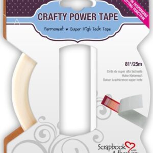 3L - Crafty Power Tape - Translucent (81' Roll)
