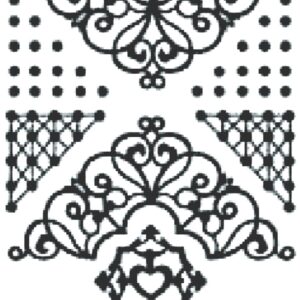 Peel-Off Scrapbooking Stickers - Gold - Corner