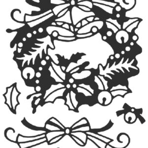 Peel-Off Scrapbooking Stickers - Gold - Christmas