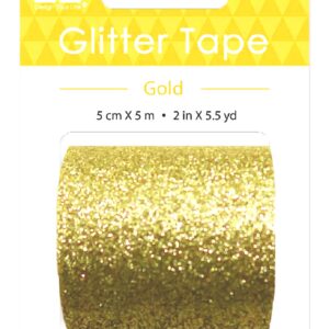 Best Creation - Wide Glitter Tape - Gold