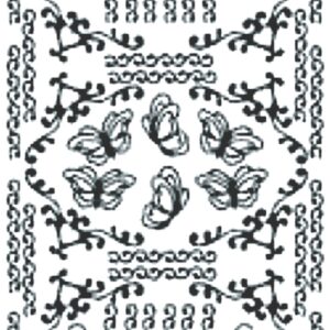 Peel-Off Stickers - Silver - Border