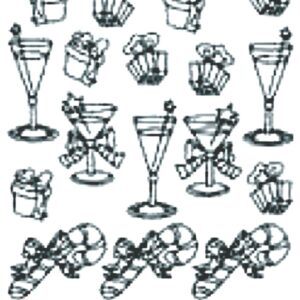 Peel-Off Stickers - Gold - Merry Christmas