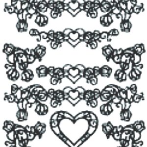 Peel-Off Stickers - Gold - Wedding