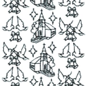 Peel-Off Stickers - Gold - Wedding