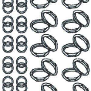 Peel-Off Stickers - Gold - Wedding