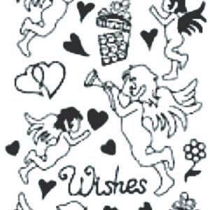 Peel-Off Stickers - Gold - Best Wishes