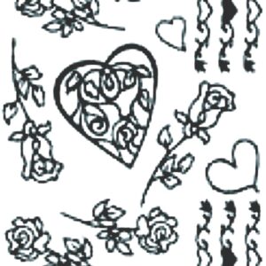 Peel-Off Stickers - Gold - Love You