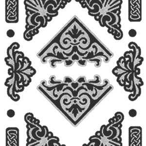 Peel-Off Scrapbooking Stickers - Gold - Corner #2