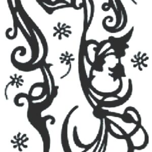 Peel-Off Scrapbooking Stickers - Gold - Border