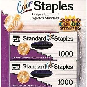 Standard Staples - 2,000 (Assorted Colors)
