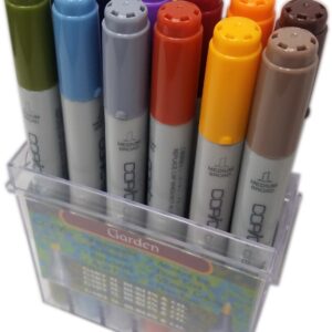 Copic - Ciao - Alcohol Marker - Garden (12 Pieces)