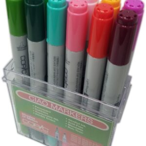 Copic - Ciao - Alcohol Marker - Shades of Melon (12 Pieces)
