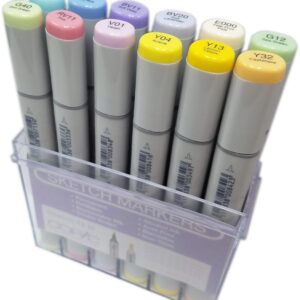 Copic - Sketch - Alcohol Marker - Set - Very Pastel (12 Pieces)