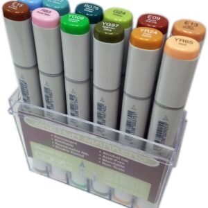 Copic - Sketch - Alcohol Marker - Set - Landscape (12 Pieces)