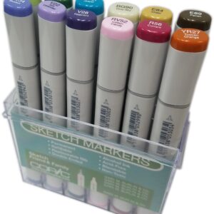Copic - Sketch - Alcohol Marker - Set - Friends & Family (12 Pieces)