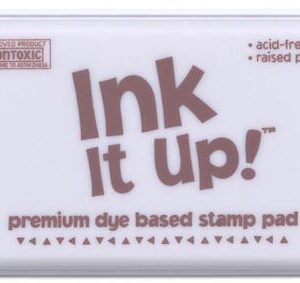 Darice - Ink It Up! - Ink Pad - Chocolate Brown