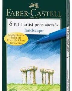 Faber-Castell - Pitt - Artist Pens - Landscape (6 Pieces)
