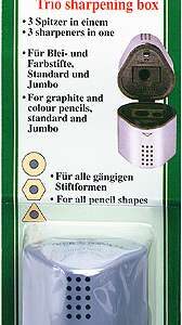 Faber-Castell - 3-Hole Pencil Sharpener