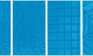 Fiskars - Embossing Texture Plates - Illusion