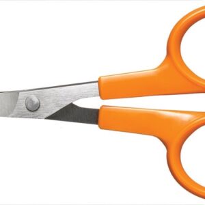 Fiskars - Straight Scissors - Curved Craft (4")