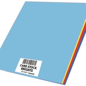 Cardstock - Uncoated - Brights (12" x 12")
