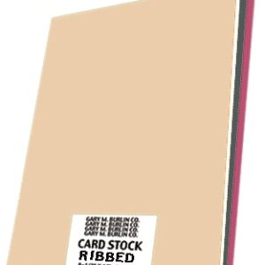 Cardstock - Uncoated - Ribbed Stripe (8.5" x 11")
