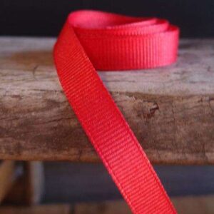 Grosgrain Ribbon - Red (3/8" x 300')