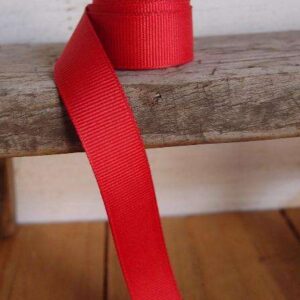 Grosgrain Ribbon - Red (5/8" x 300')