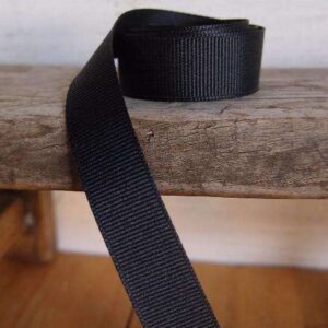 Grosgrain Ribbon - Black (5/8" x 300')