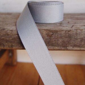 Grosgrain Ribbon - Silver Gray (5/8" x 300')