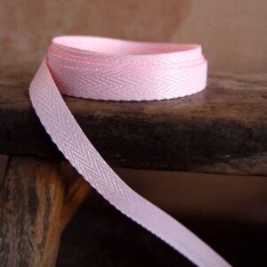 Twill Ribbon - Pink (3/8" x 75')
