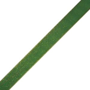 Shimmer Ribbon - Green (5/8" x 75')