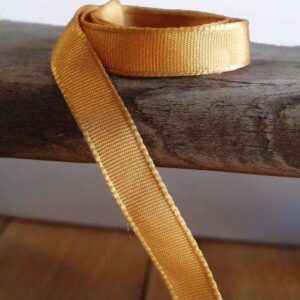 Two-Tone Grosgrain Ribbon - Gold (3/8" x 75')